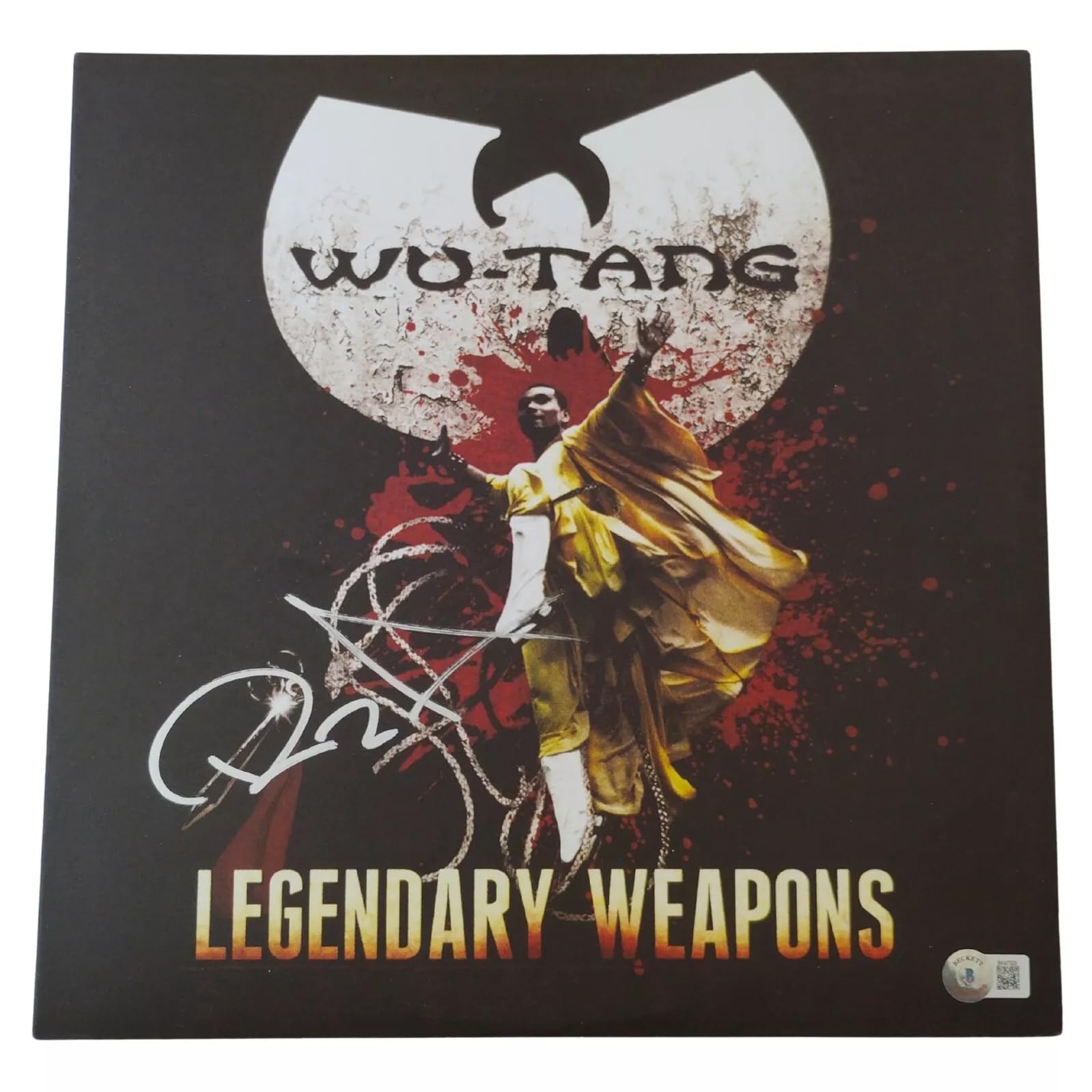 Rza Signed Vinyl Legendary Weapon Wu Tang Clan Record Album Cover